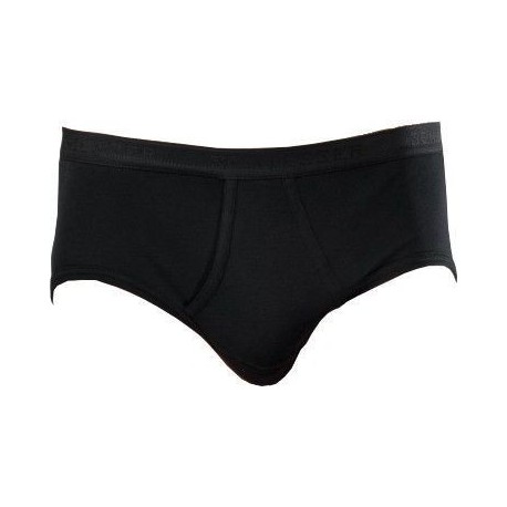 Schiesser fin rib briefs - Svarta