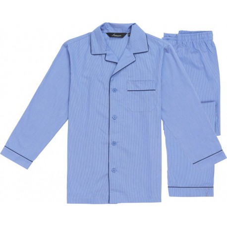 Vinrött herrpyjamas